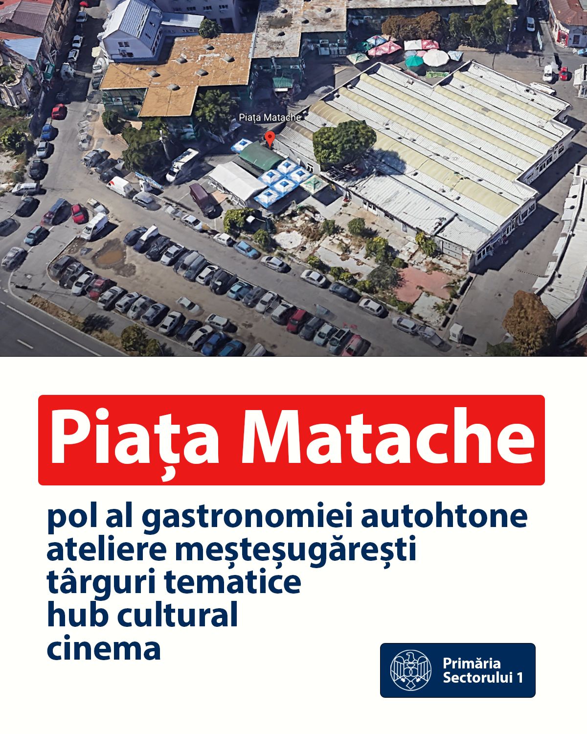Concurs de arhitectură pentru revitalizarea urbană a zonei Piața Matache